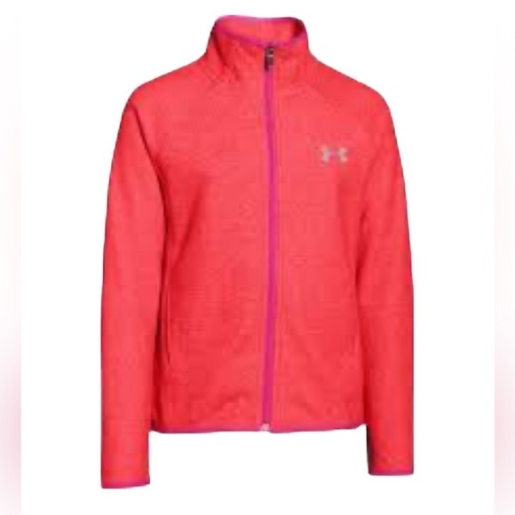 Under  Armour Cold Gear Infrared Fleece full zip Sweatshirt Sz S - Picture 15 of 15